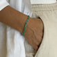 Emerald Radiance Tennis Bracelet