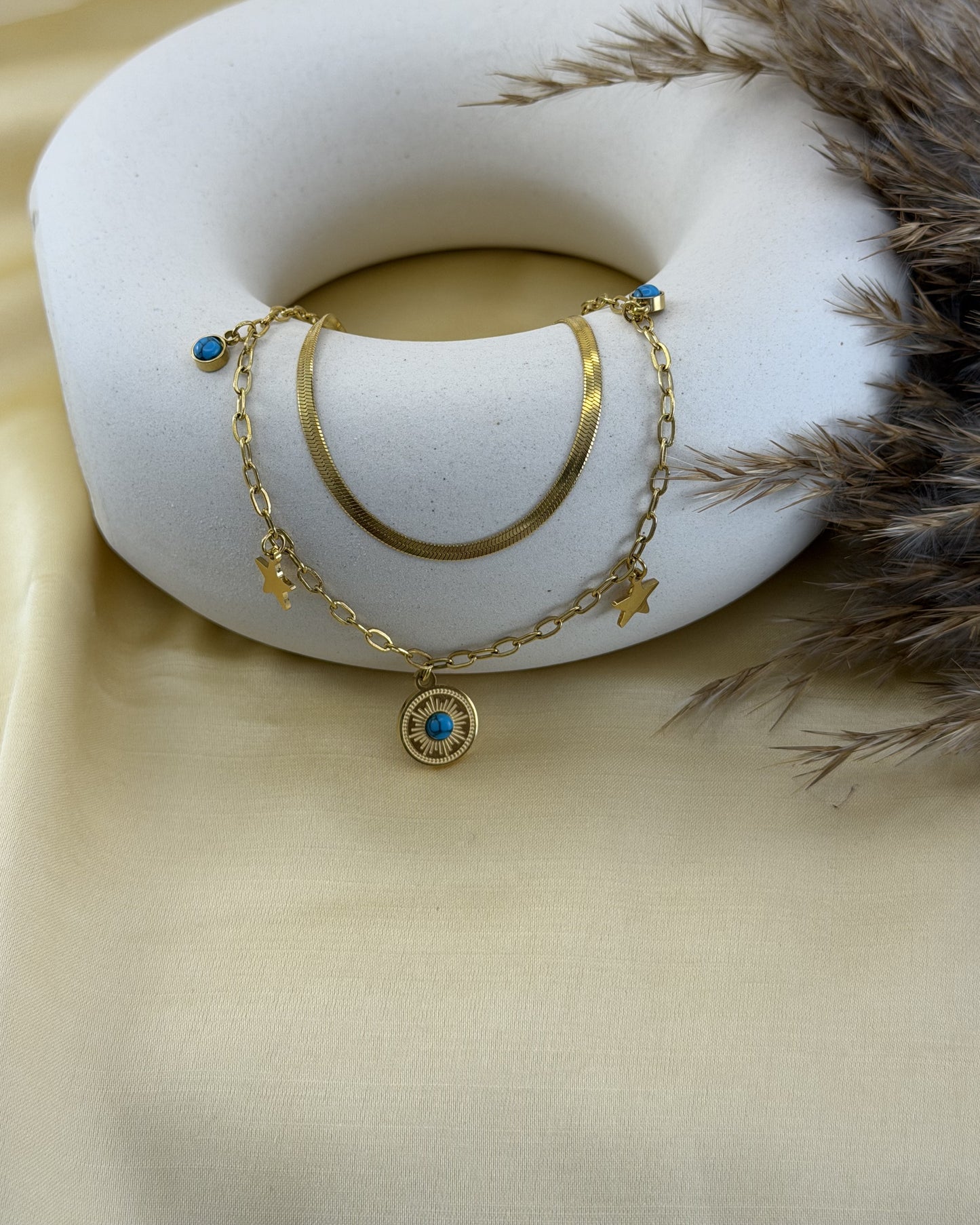 Solaris Layered Necklace