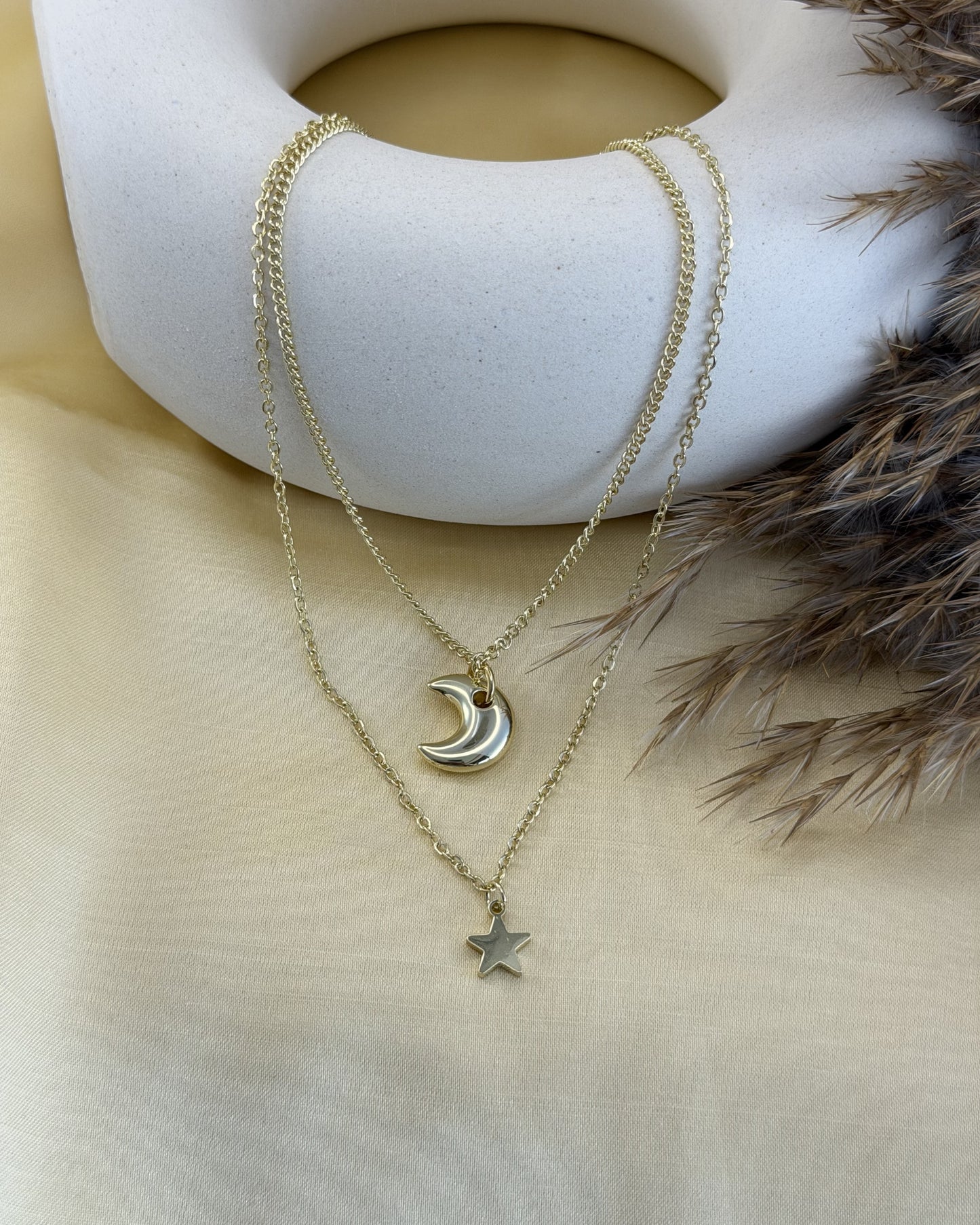 Moonlit Star Necklace