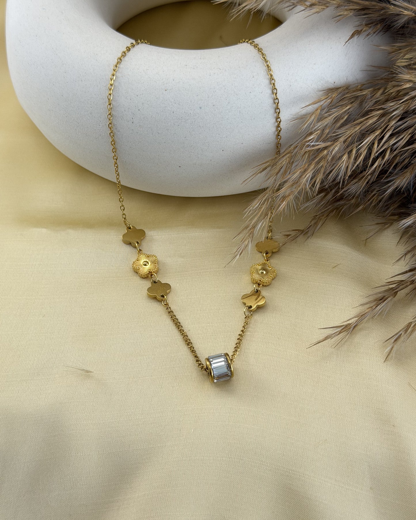 Golden Blossom Necklace