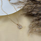 Petal Studded Necklace