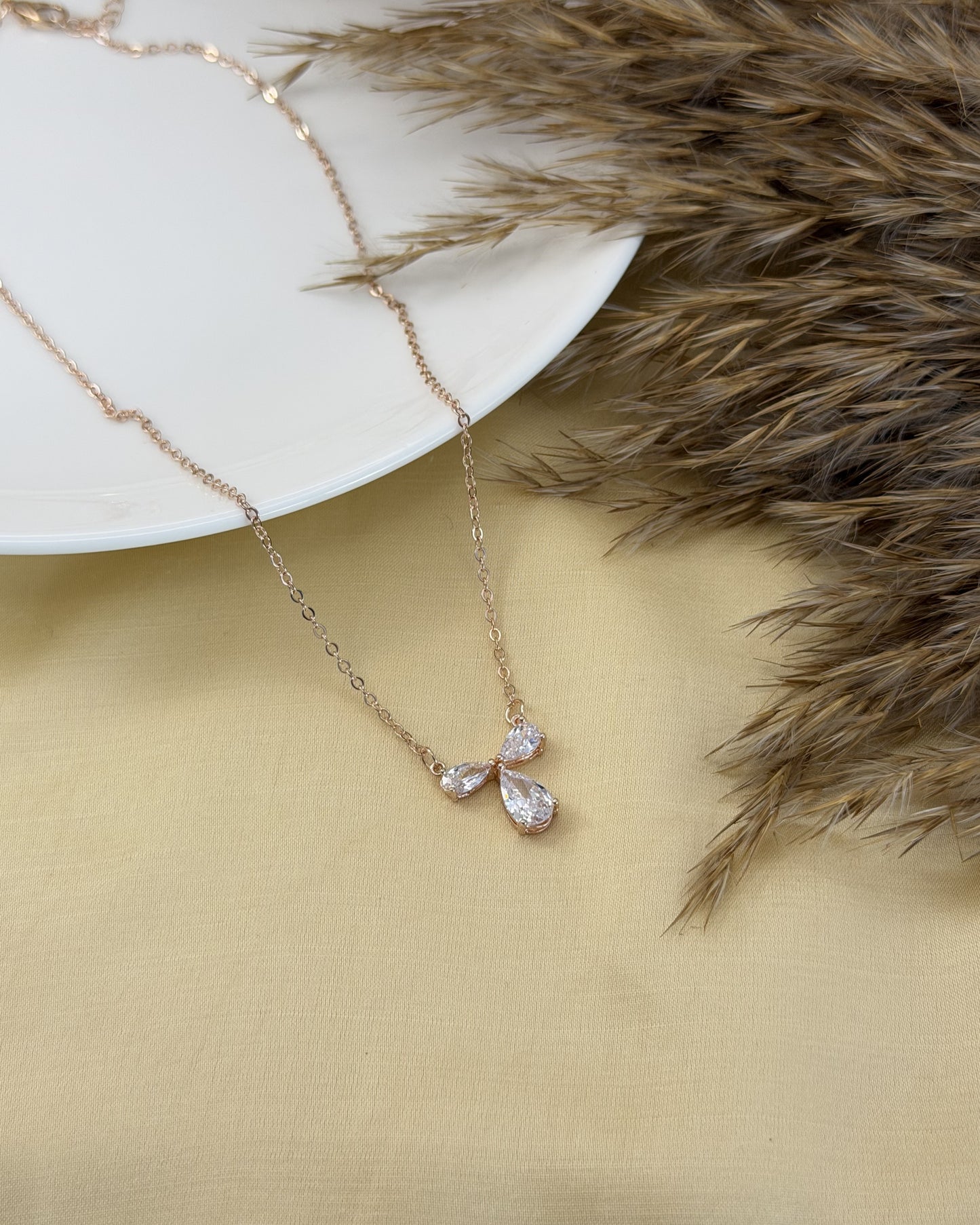 Celeste Bow Necklace