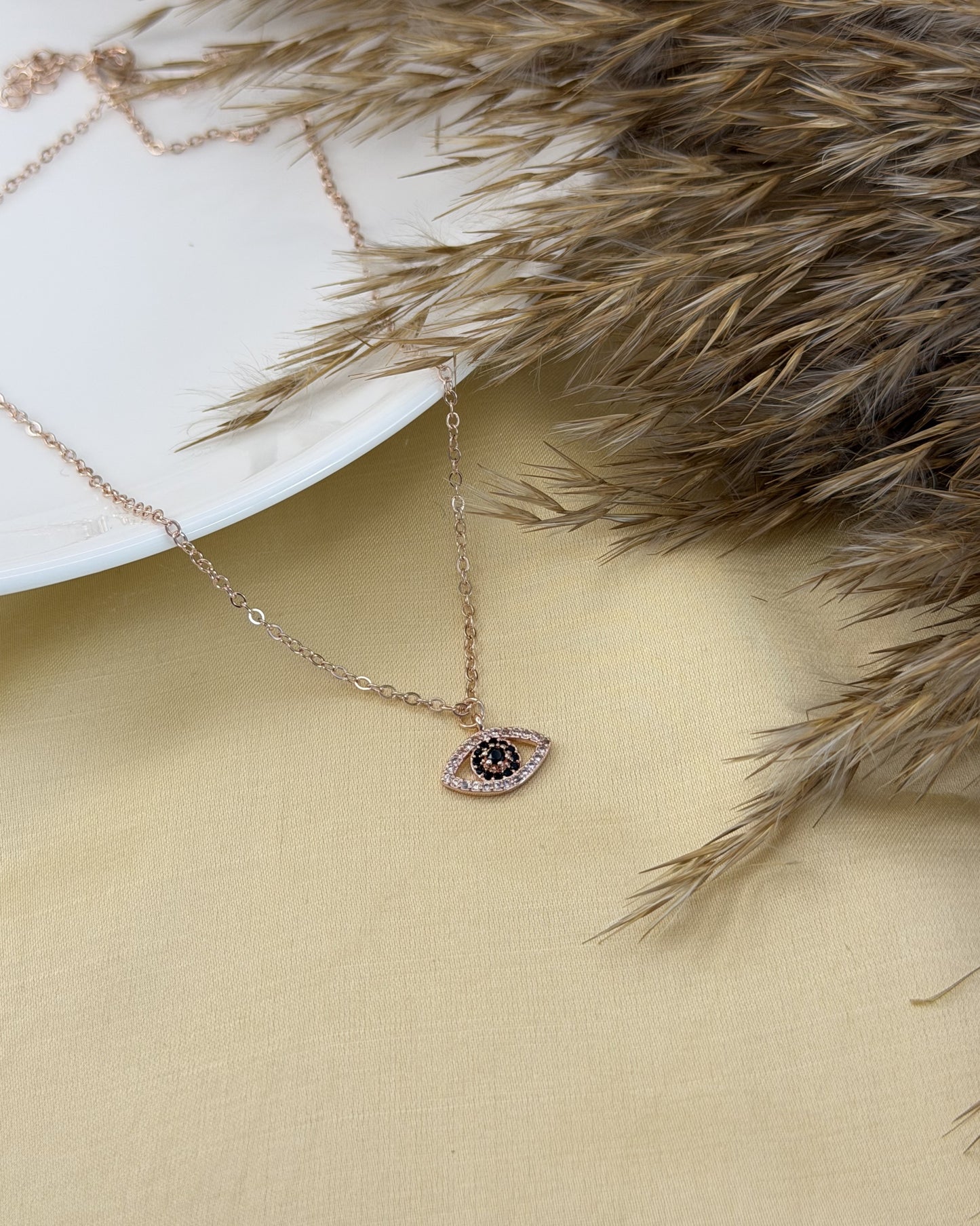 Noir Eye Necklace