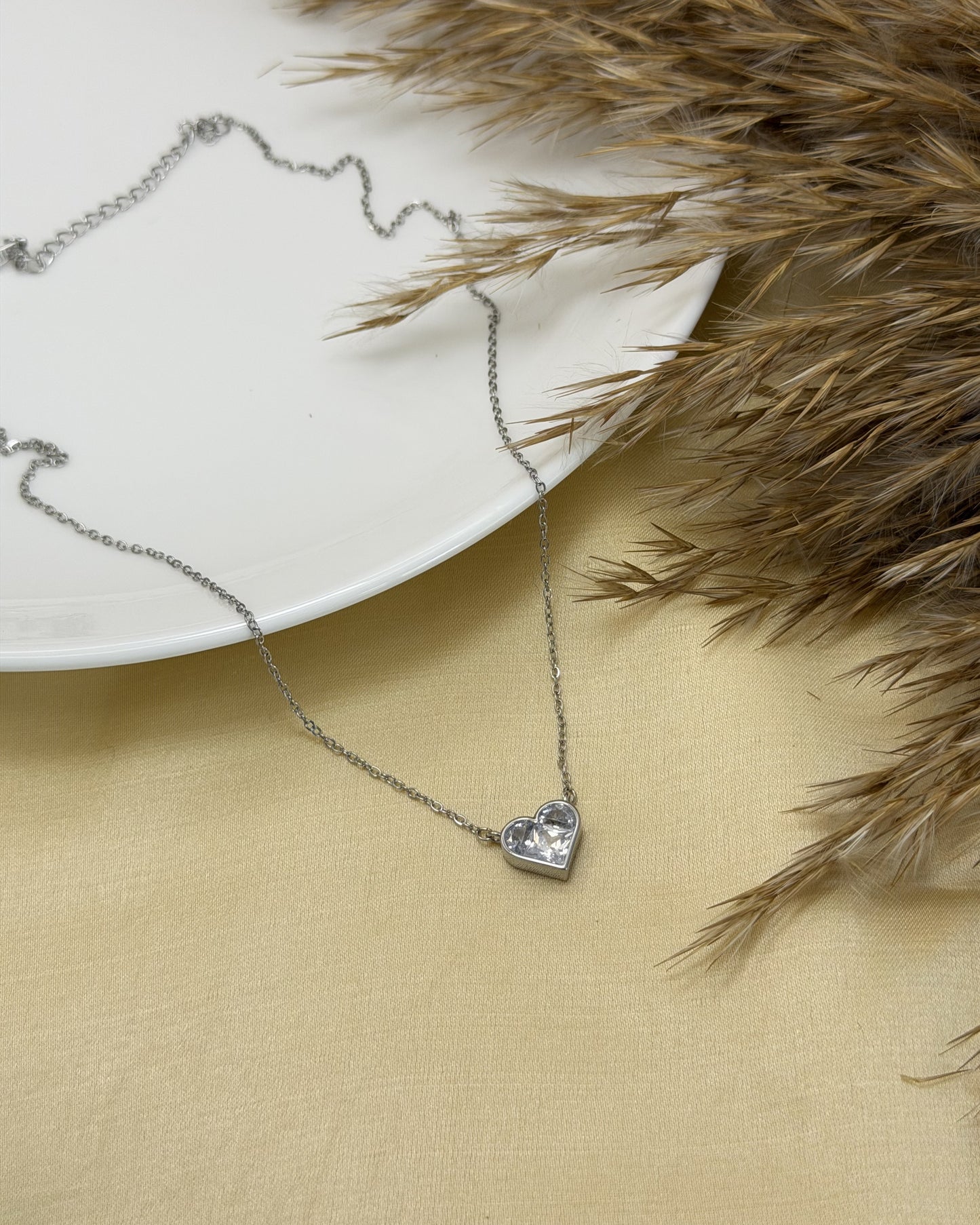 Silver Heart Necklace