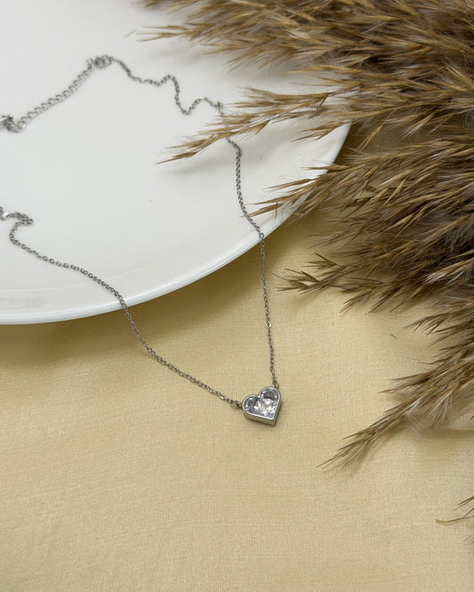 Silver Heart Necklace