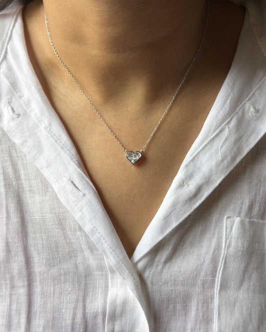 Silver Heart Necklace