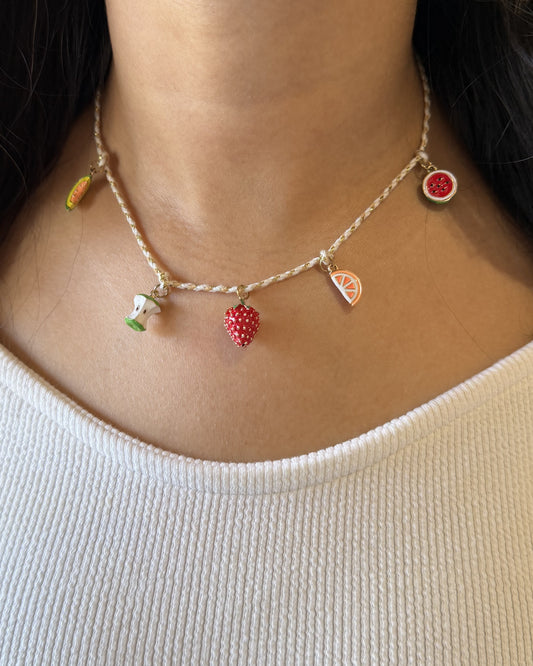 Fruity Fiesta Charm Necklace