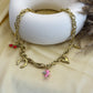 Golden Wishes Charm Necklace