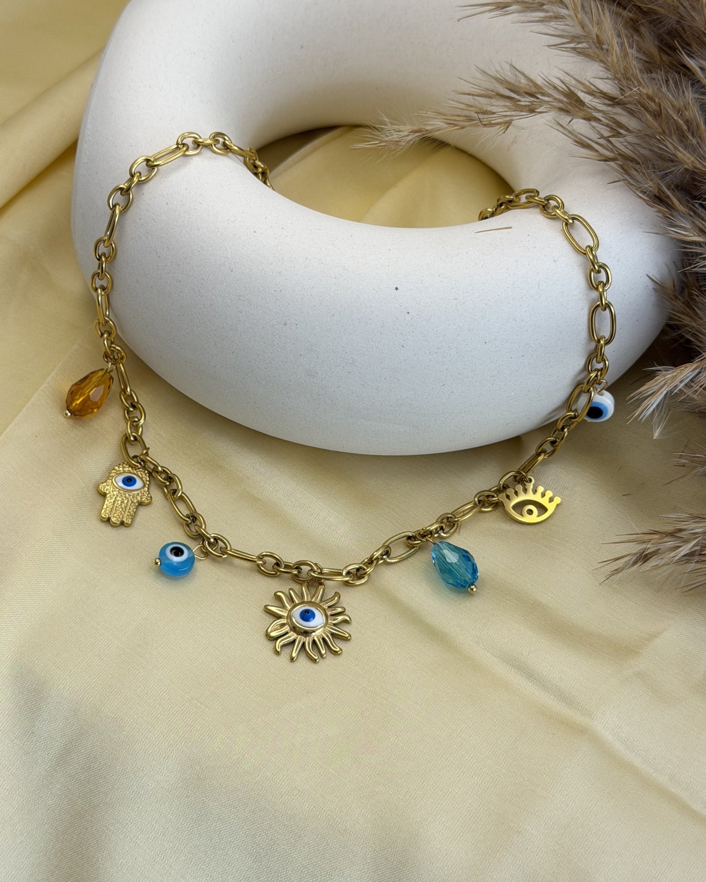 Evil Eye Charm Necklace