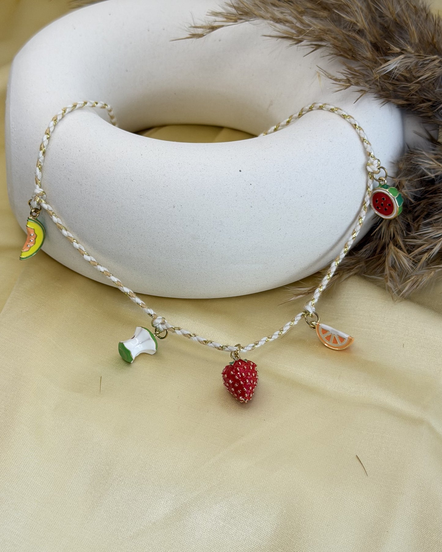 Fruity Fiesta Charm Necklace