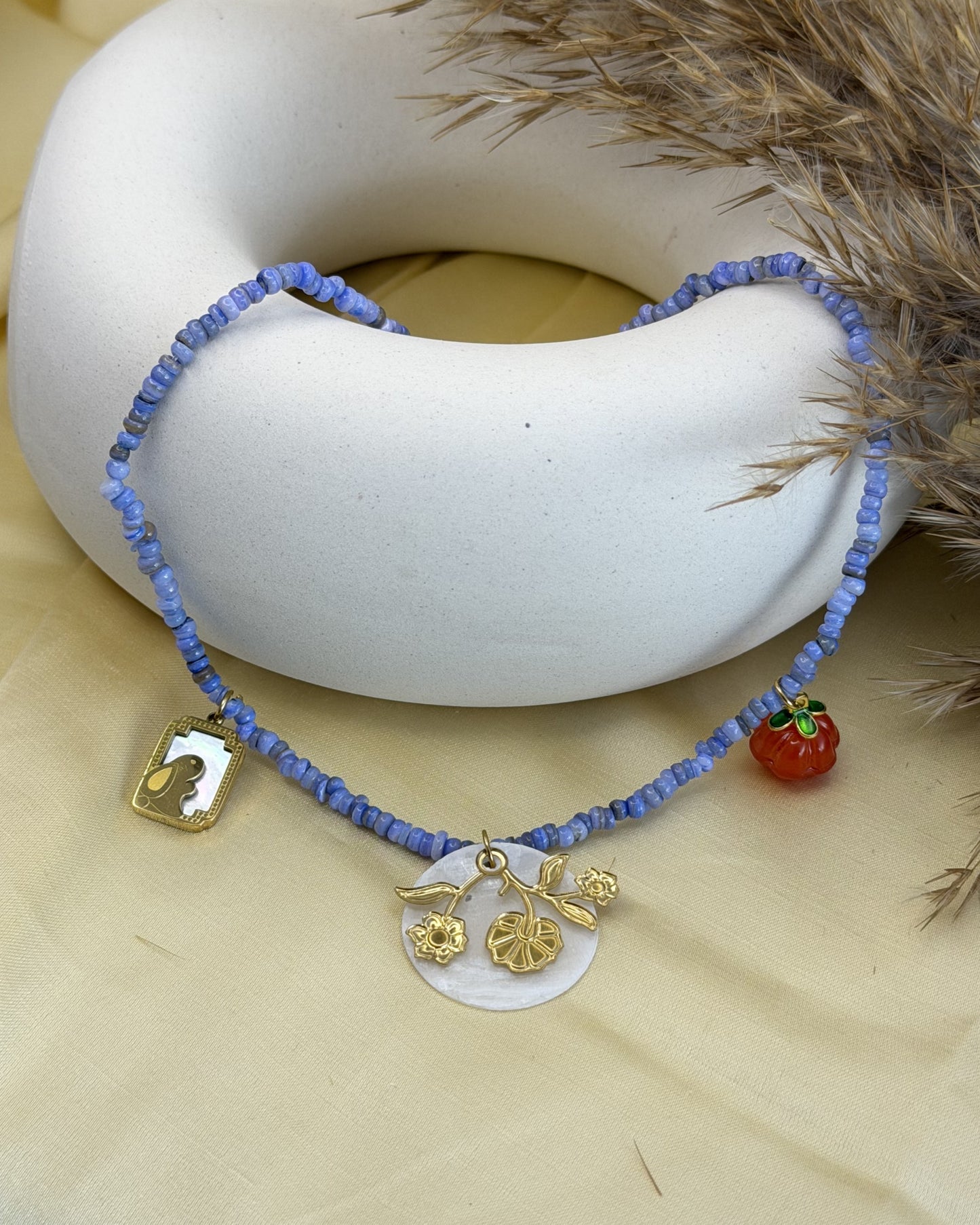 Bluebell Charm Necklace