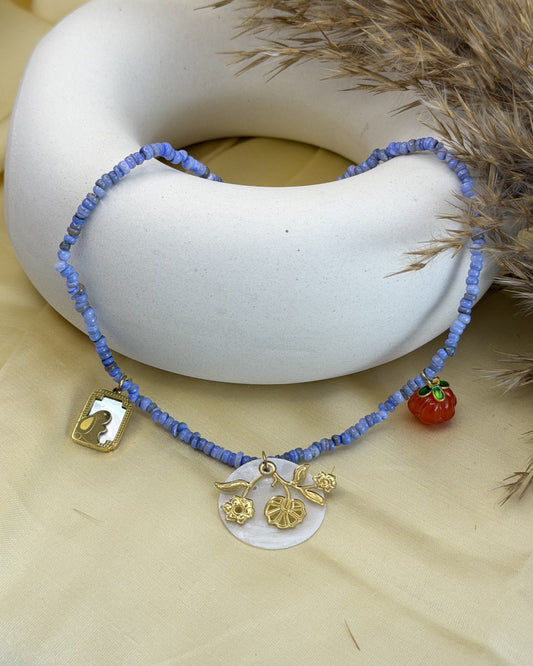 Bluebell Charm Necklace