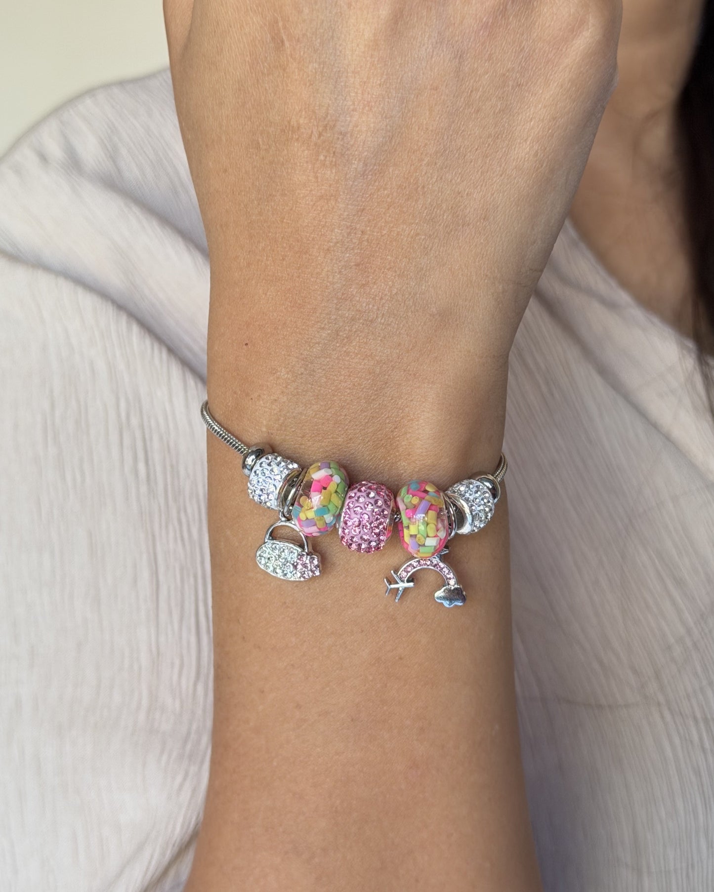 Candy Crush Charm Bracelet