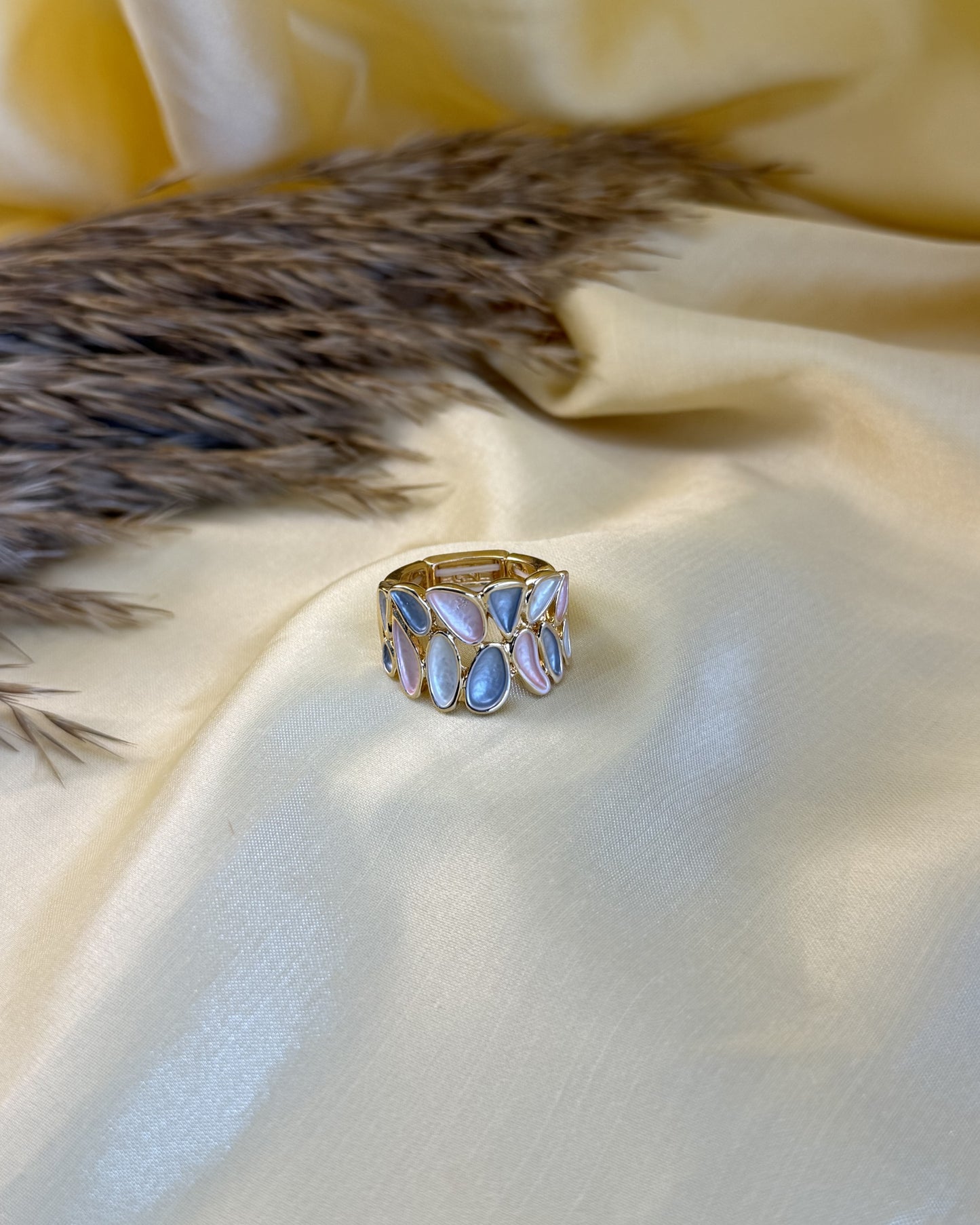 Marquise Mosaic Ring (Stretch-Fit Size)