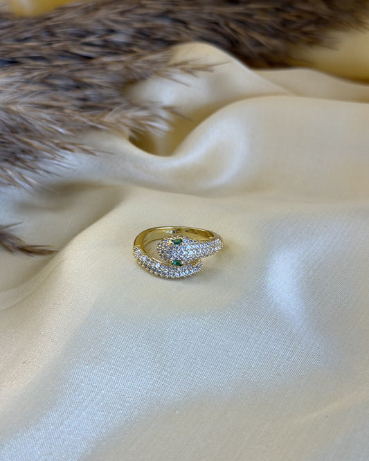 Serpentine Luxe Ring (Size-7)