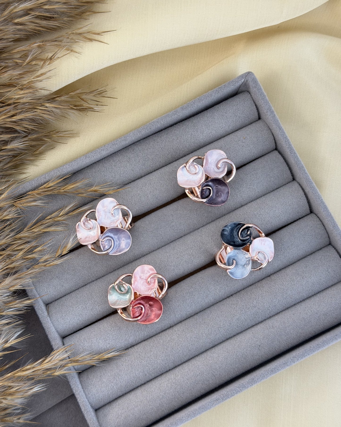 Rosé Garden Ring (Size Adjustable)