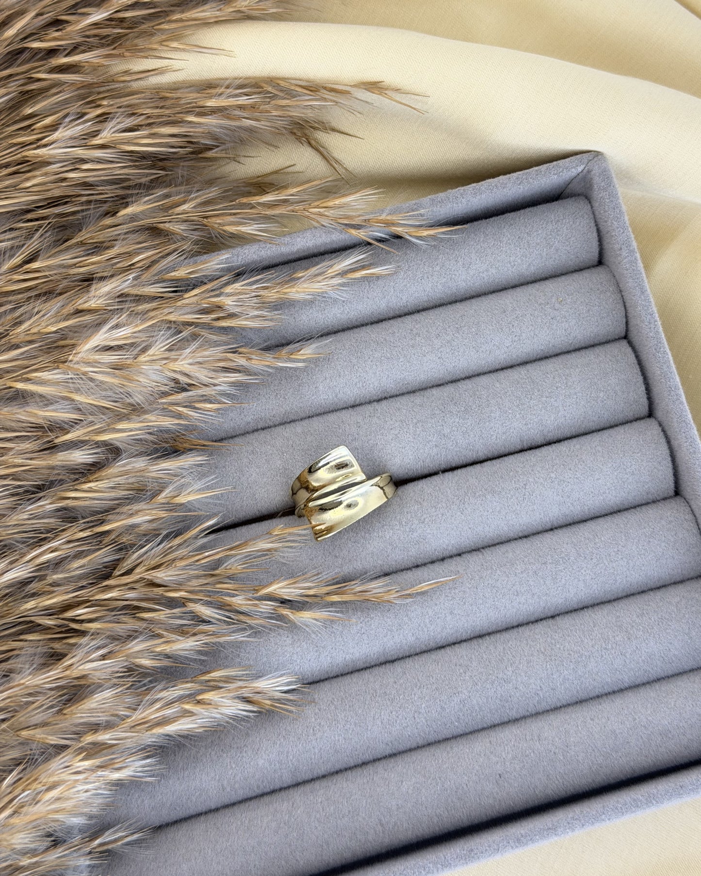 Golden Fold Ring