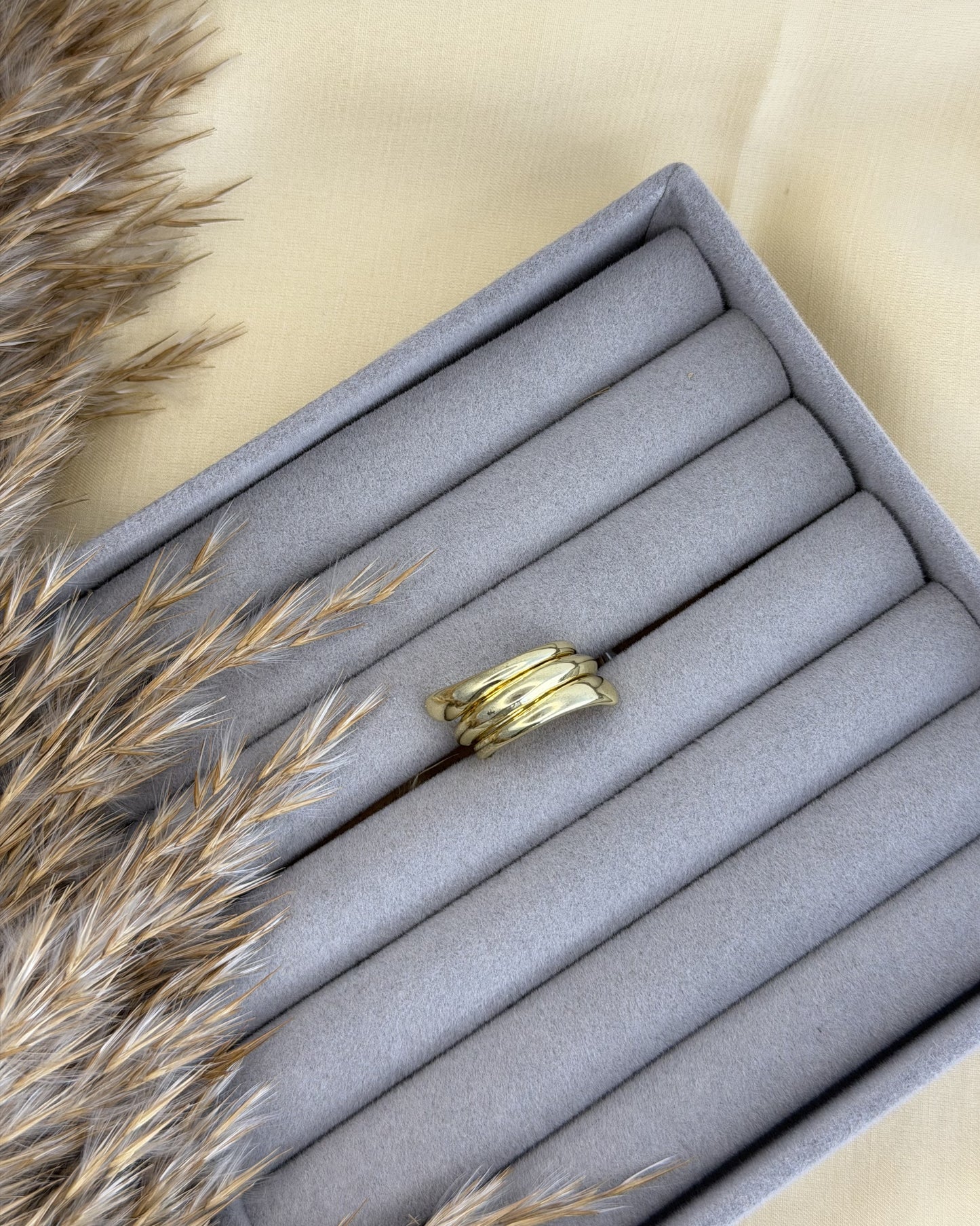 Luna Layers Ring  (Size-6)