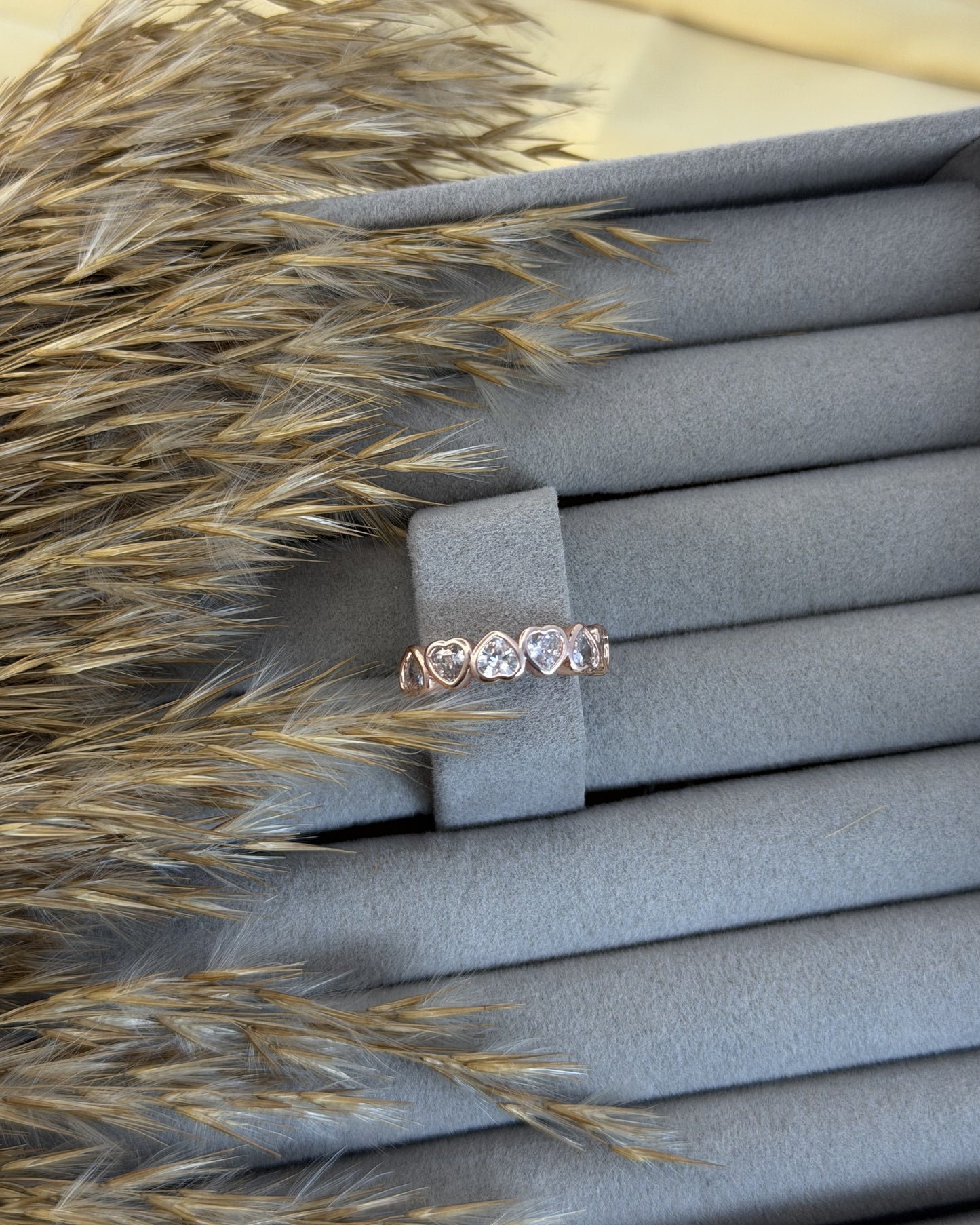 Heartline Ring (Size Adjustable)
