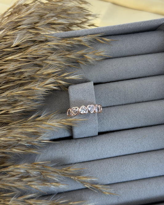 Heartline Ring (Size Adjustable)