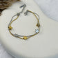 Starlight Link Dual Tone Bracelet