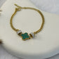 Emerald Muse Link Bracelet