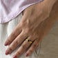 Noir Clover Stack Ring