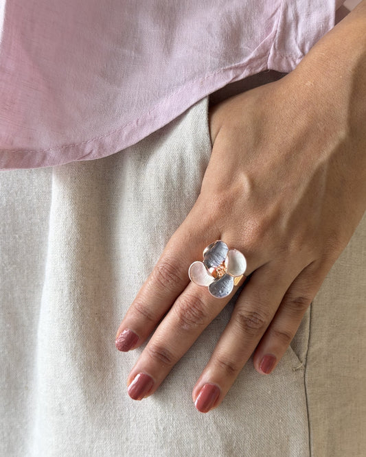 Roselle Ring (Size Adjustable)