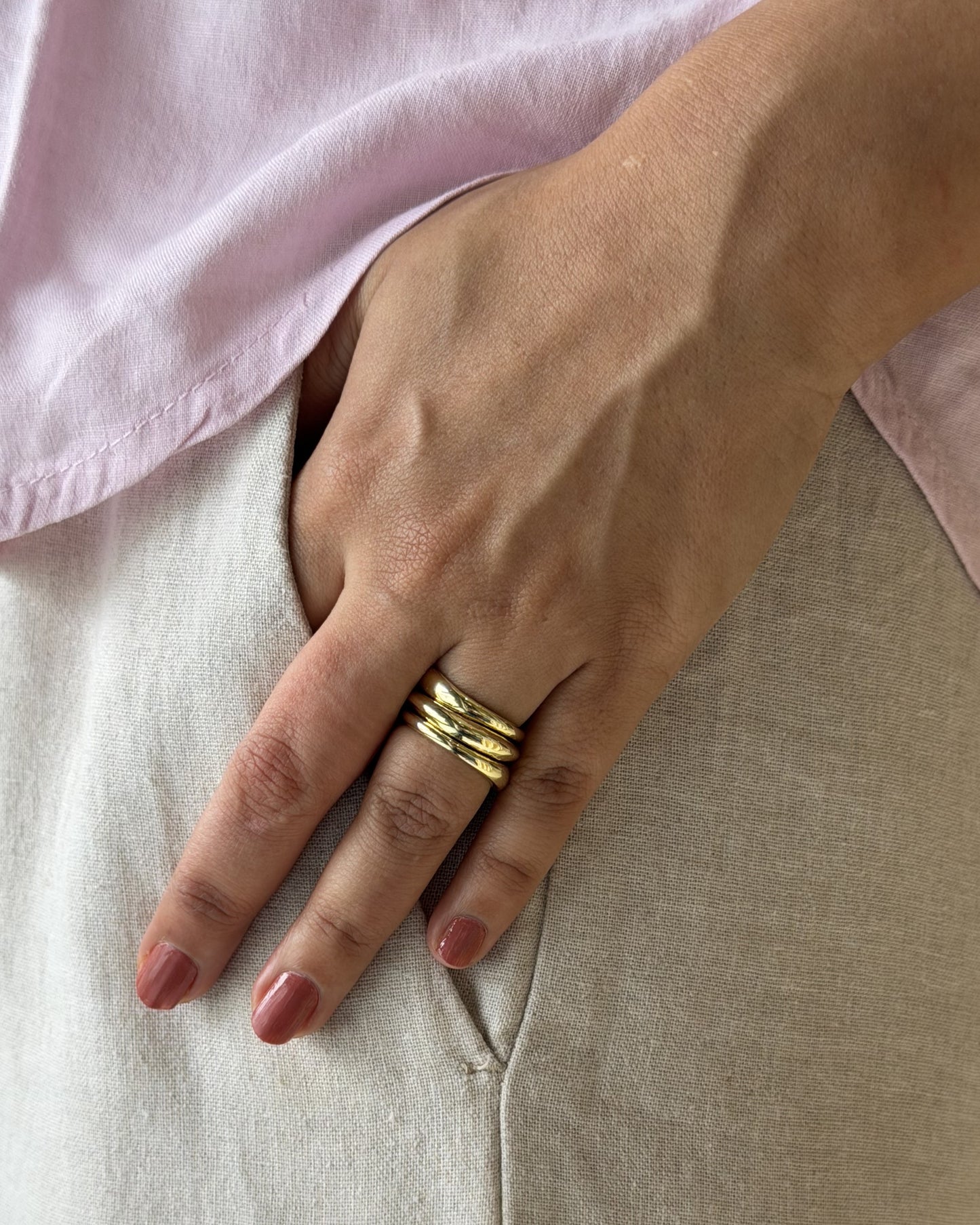 Luna Layers Ring  (Size-6)