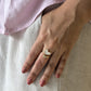 Twin Hearts Ring (Size Adjustable)