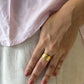 Verdant Band Ring (Size Adjustable)