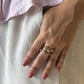 Orbit Dual Tone Ring (Size Adjustable)