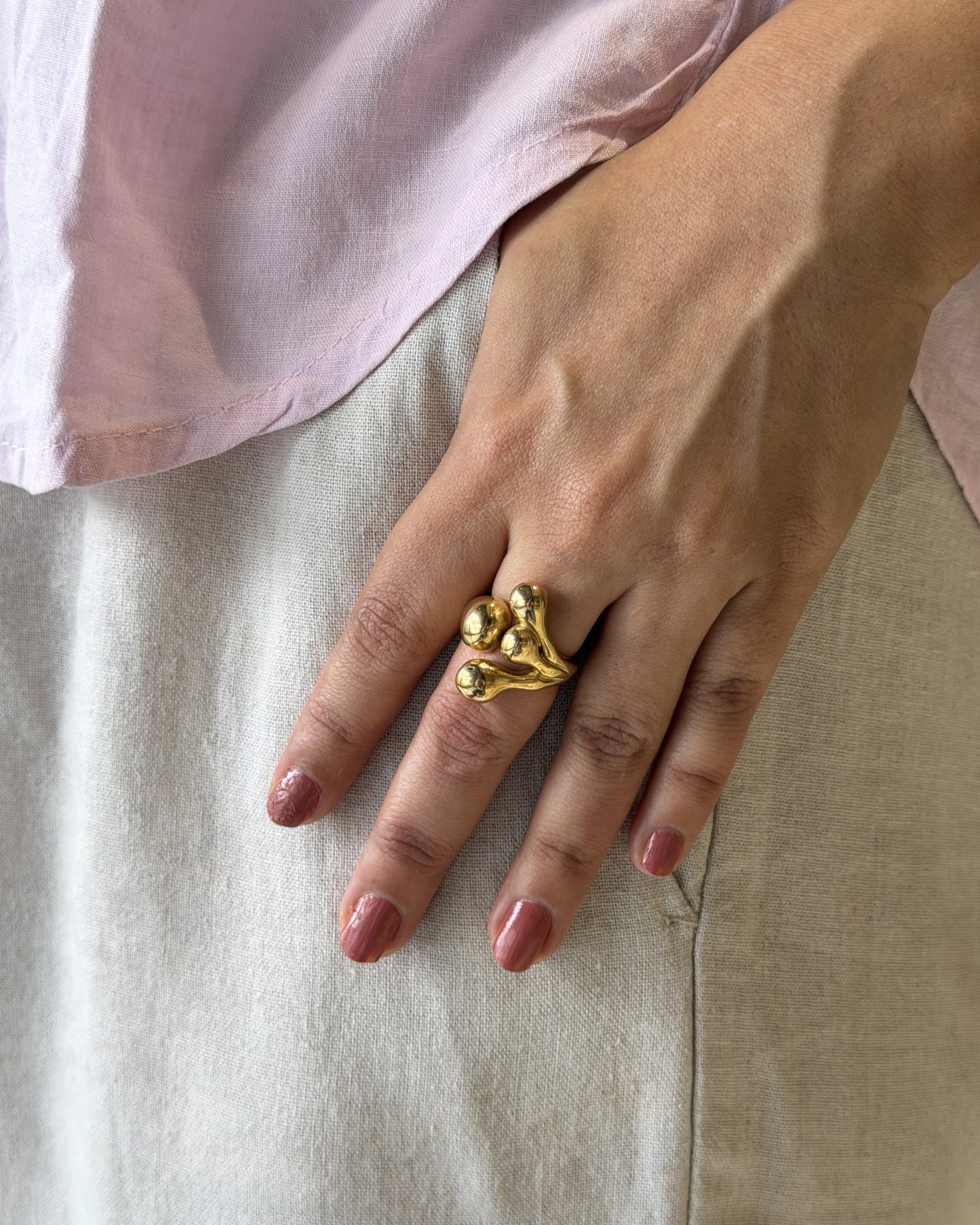 Molten Muse Ring (Size - 7)