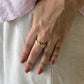 Lustre Teardrop Ring  (Size Adjustable)