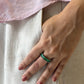 Emerald Éclat Ring (Size Adjustable)