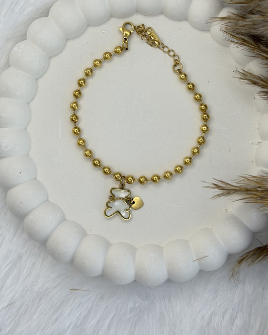 Teddy Charm Bracelet