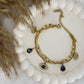 Sapphire Gaze Evil Eye Bracelet