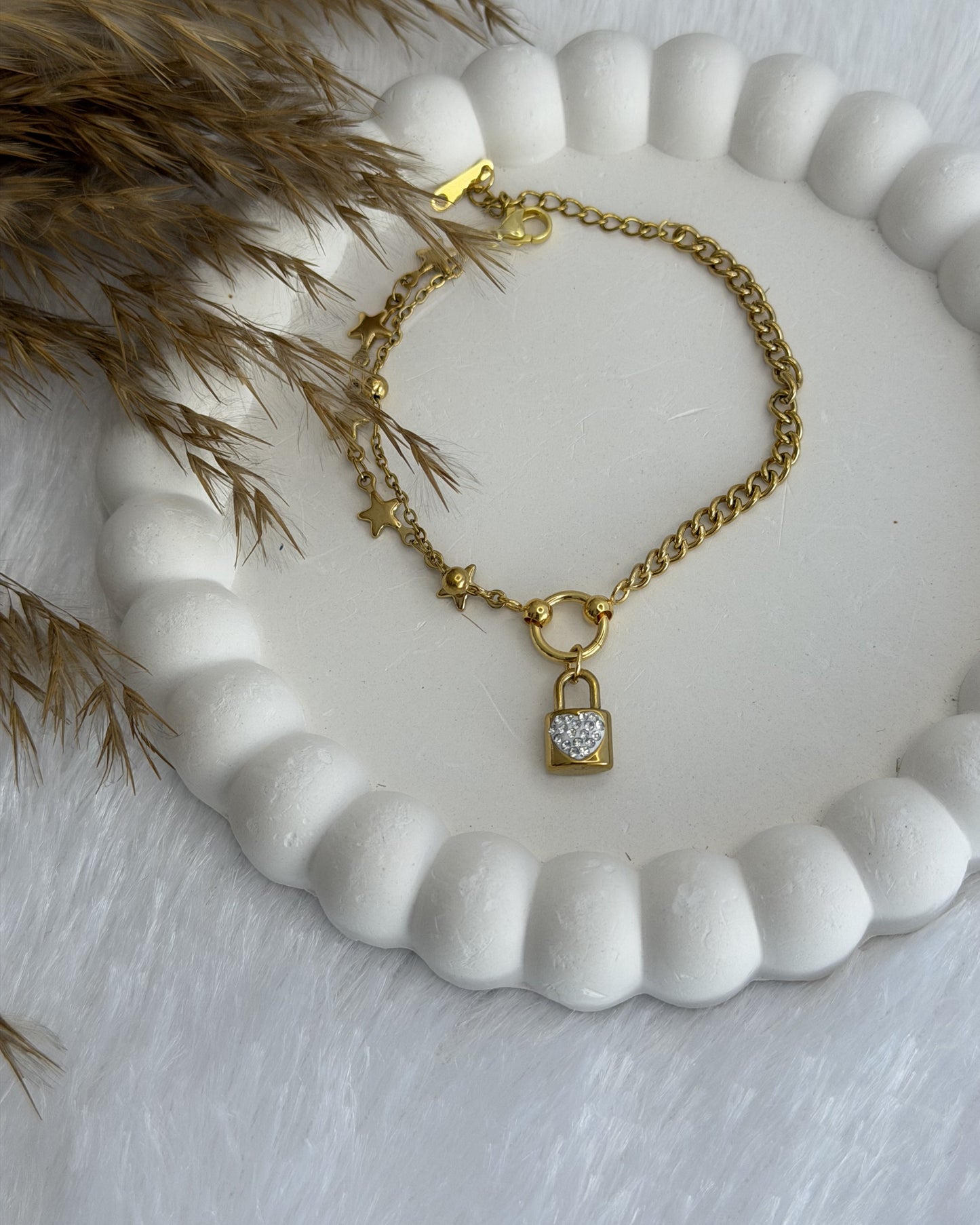 Celestial Lock Bracelet