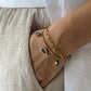 Sapphire Gaze Evil Eye Bracelet