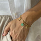 Emerald Clover Bracelet