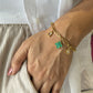 Emerald Clover Bracelet