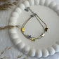 Golden Wings Dual Tone Bracelet