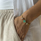 Emerald Muse Link Bracelet