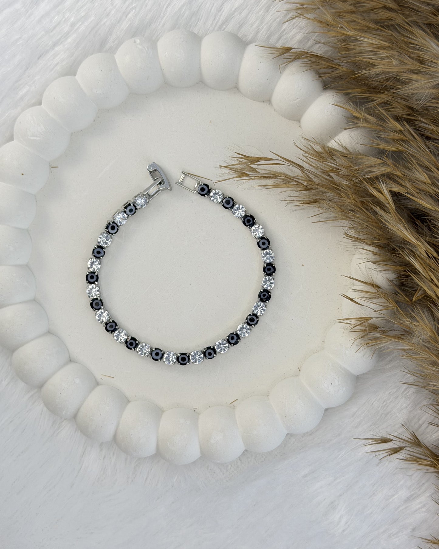 Evil Eye Tennis Bracelet