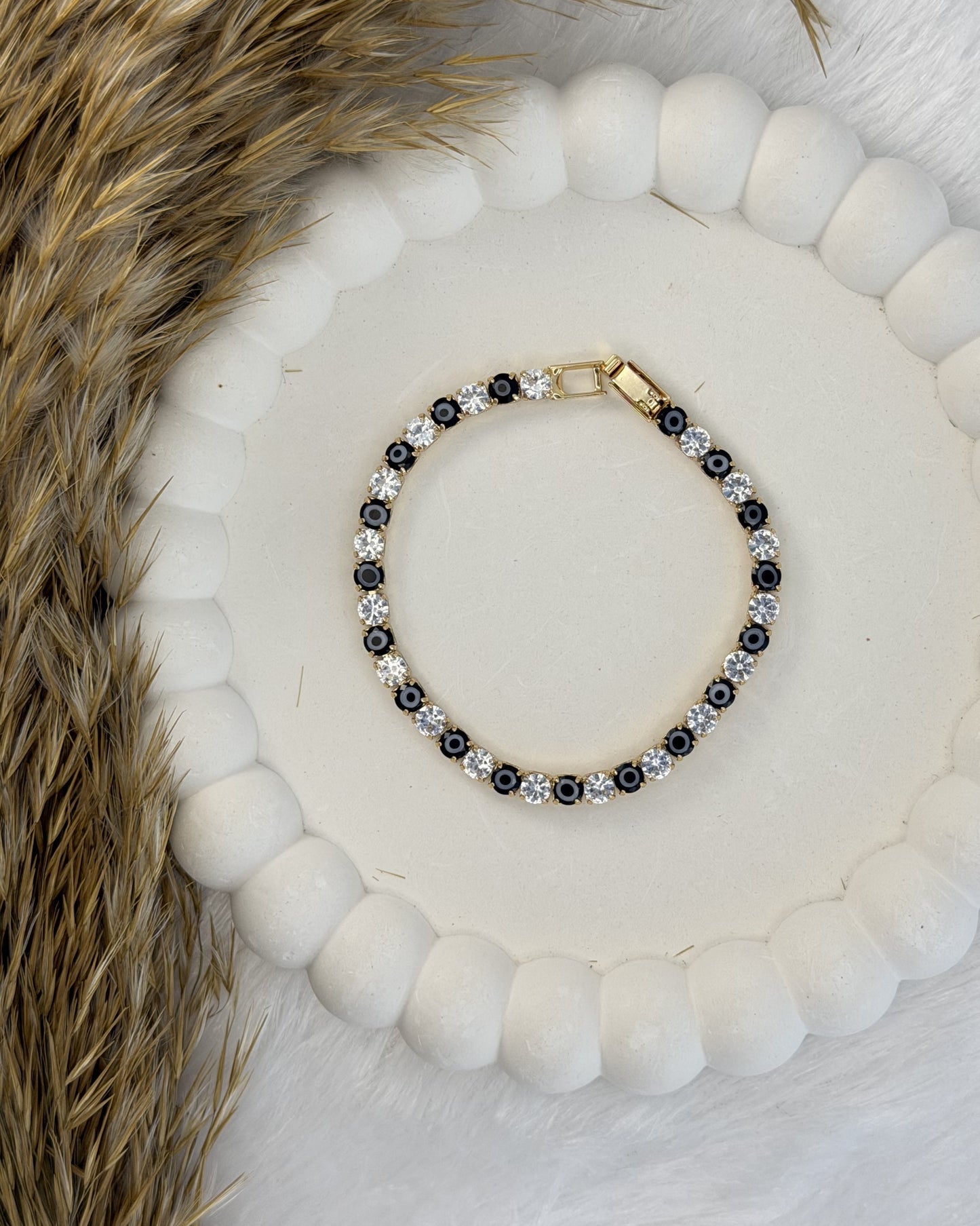 Evil Eye Tennis Bracelet
