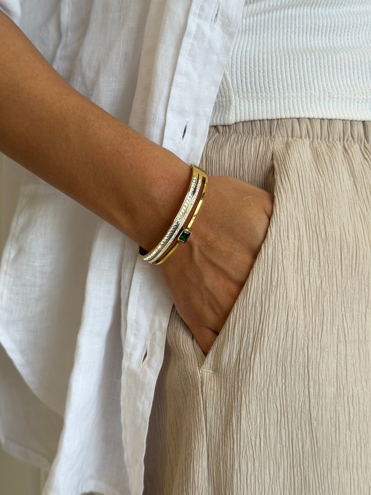 Emerald Luxe Kada
