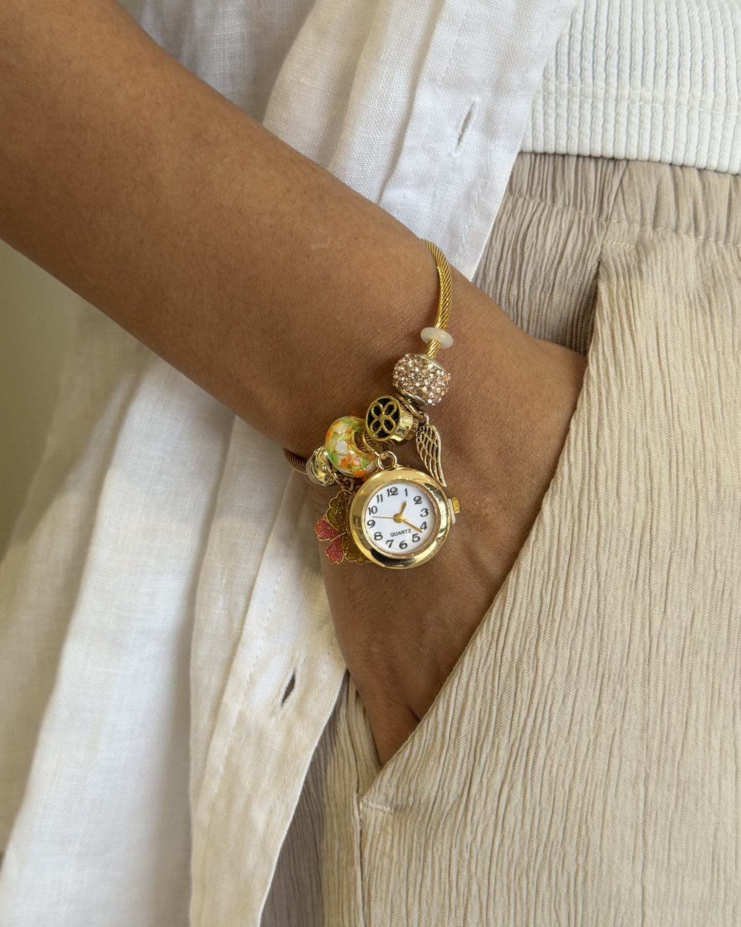Timeless Wings Charm Bracelet
