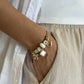 Golden Grace Charm Bracelet