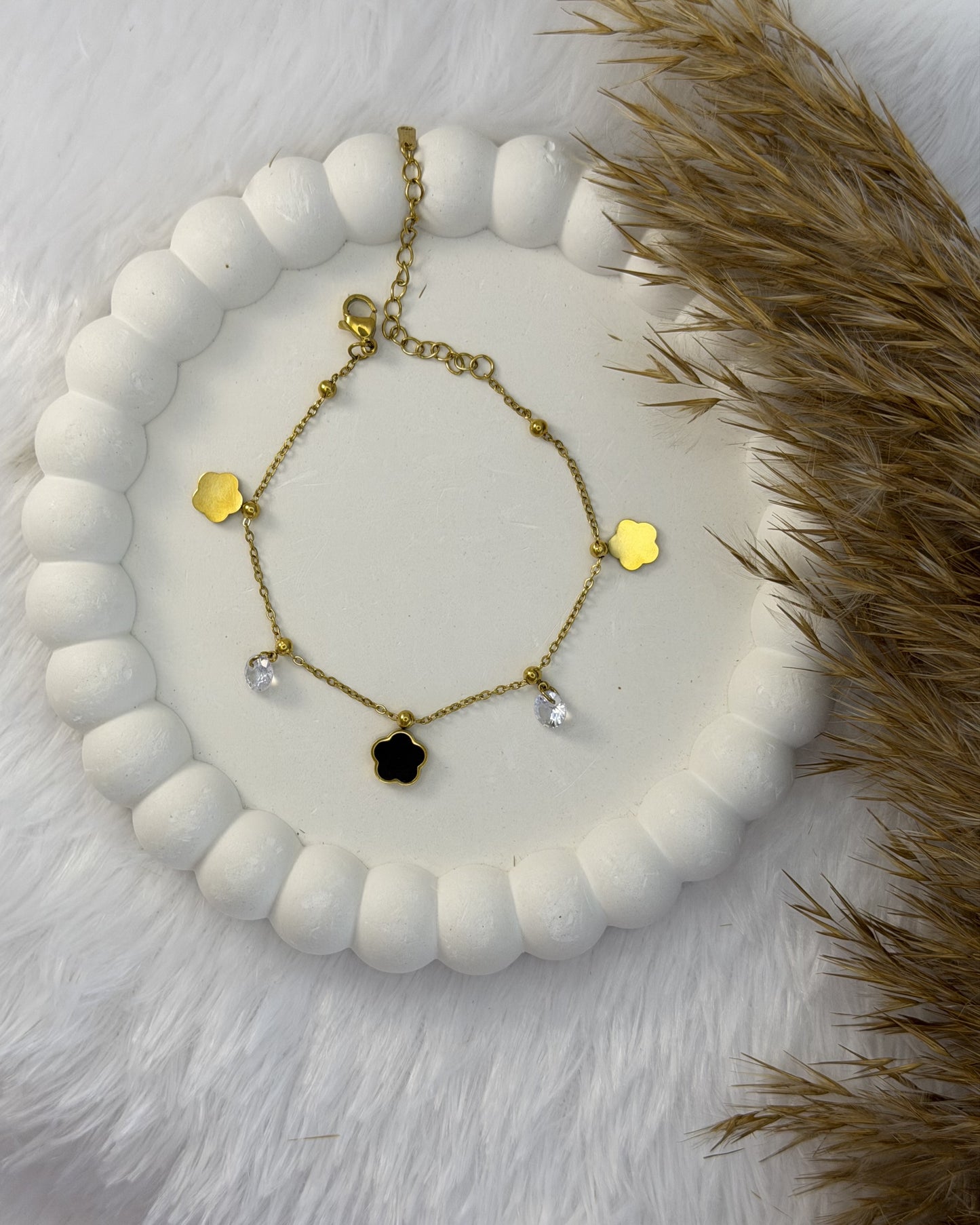 Noir Bloom Bracelet