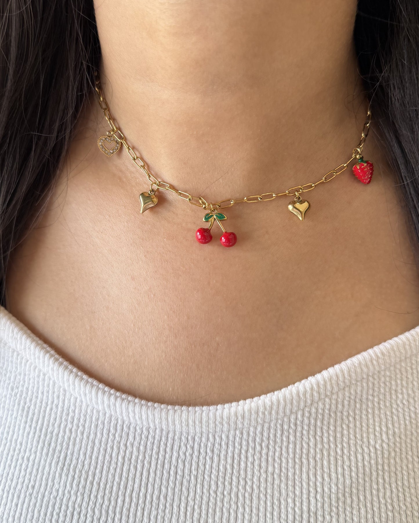 Cherry Amour Necklace